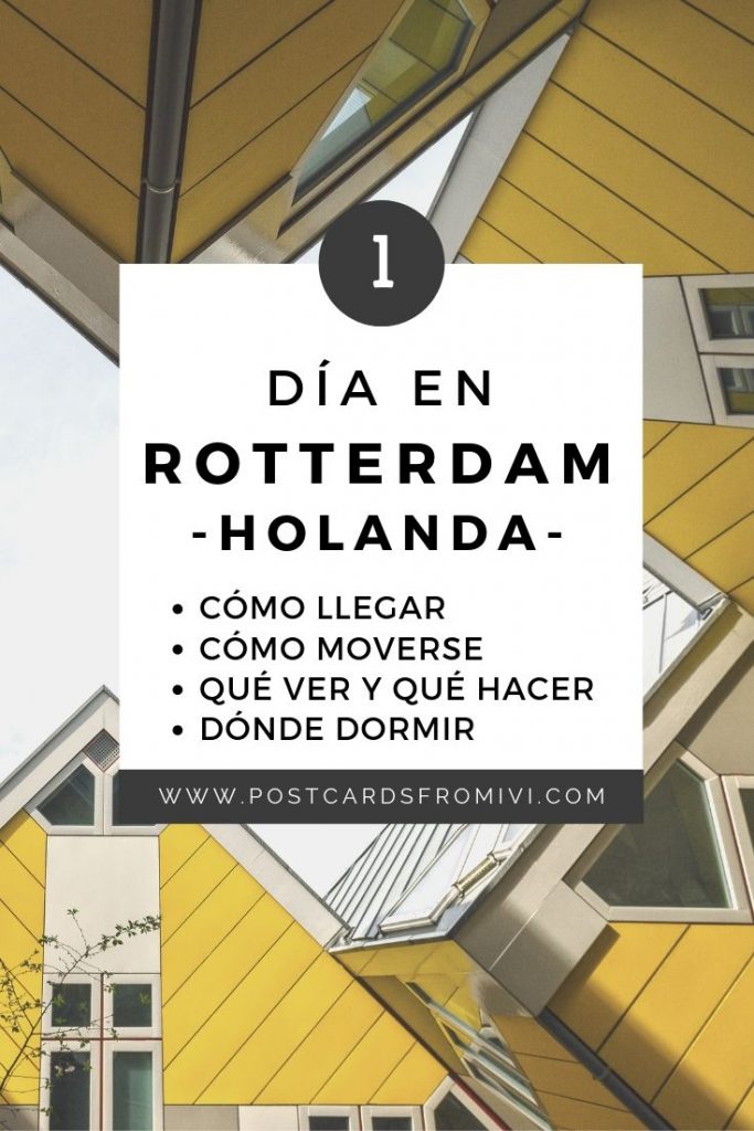 Qué hacer en Rotterdam en un día