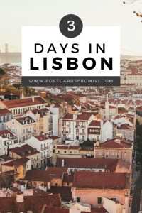 3 days in Lisbon