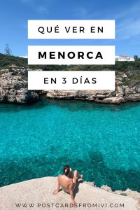 Qué ver en Menorca en 3 días