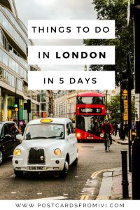 Things to do in London in 5 days
