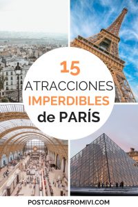 Atracciones imperdibles de París
