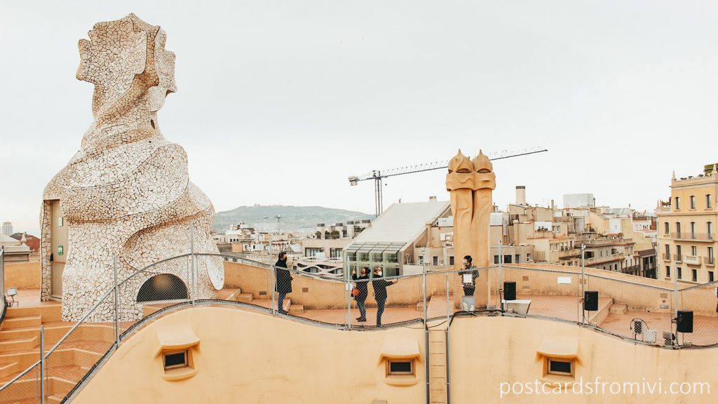 Visita a La Pedrera de Gaudí en Barcelona