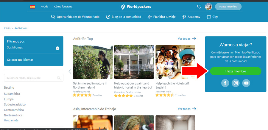 Cómo funciona Worldpackers: viajar por el mundo haciendo voluntariado