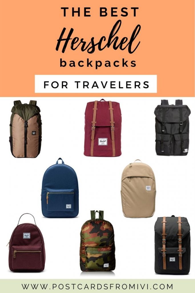 10 Best Herschel backpacks for travelers