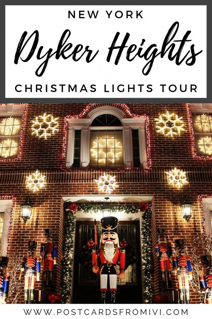 Dyker Heights Christmas lights tour in New York