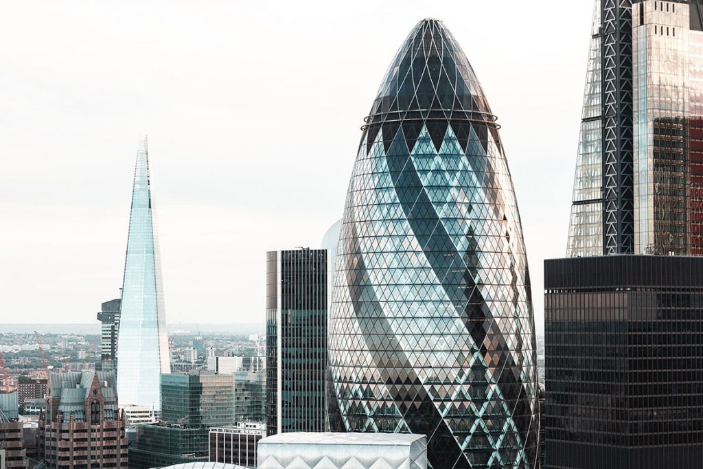 Modern London architecture