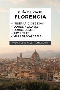 Qué ver en Florencia en 2 días