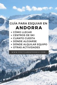 Guía para esquiar en Andorra