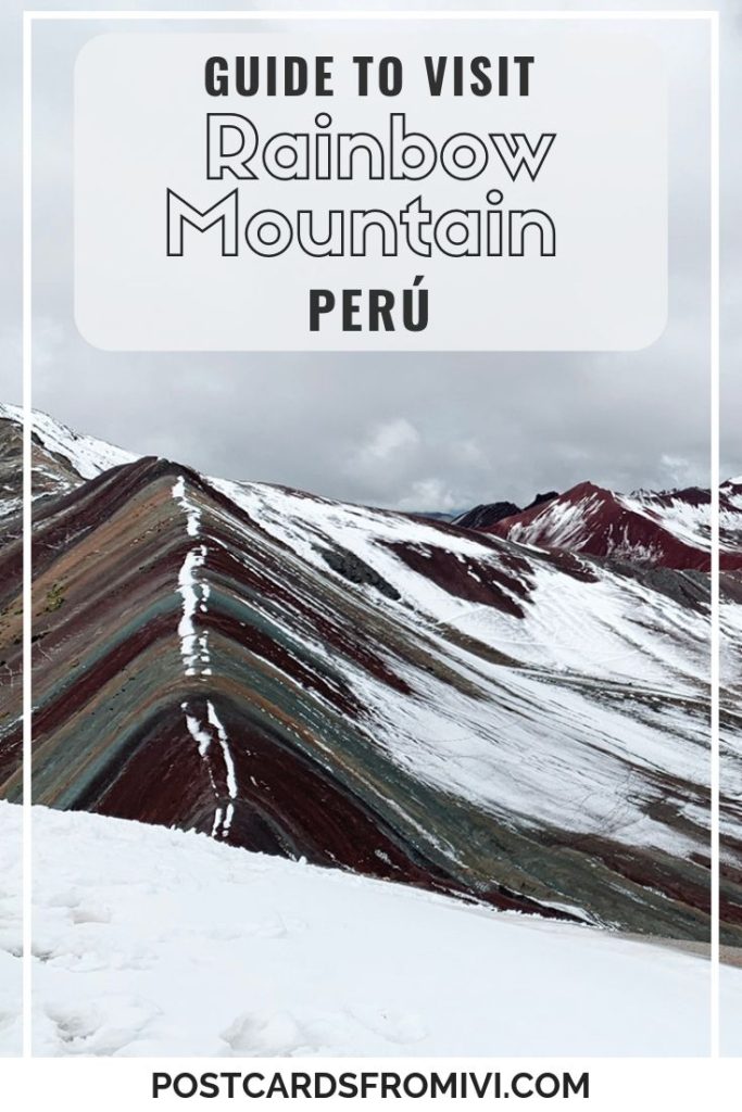Rainbow Mountain tour from Cusco