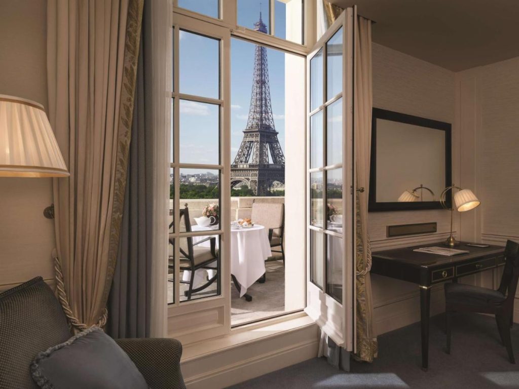 Los mejores hoteles con vistas a la Torre Eiffel