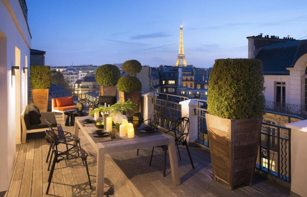 Los mejores hoteles con vistas a la Torre Eiffel