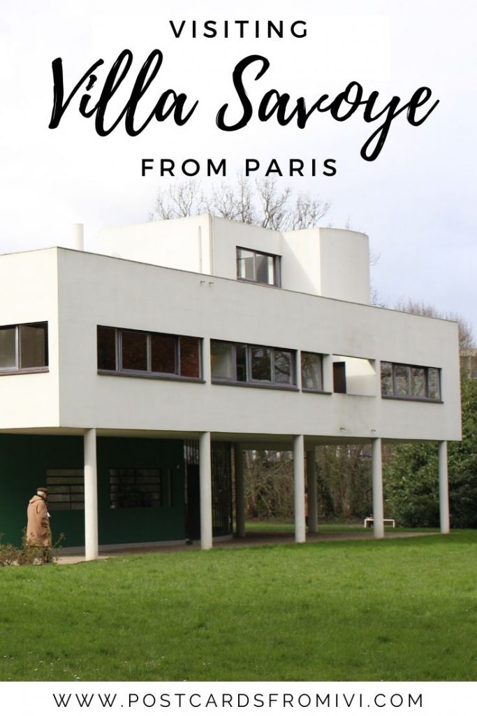 Visiting Villa Savoye from Paris