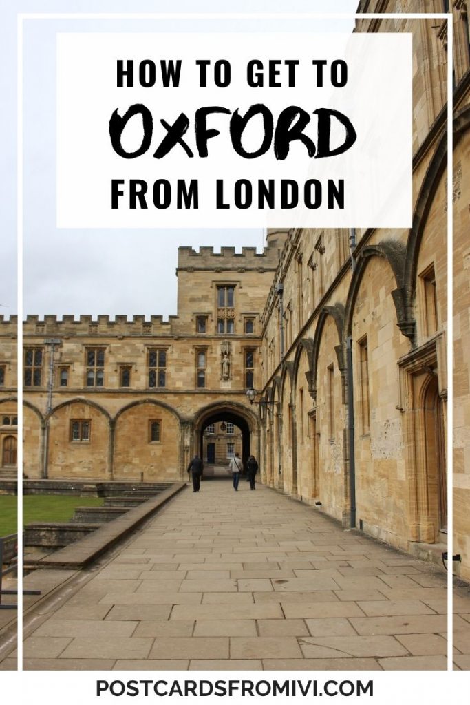 Day trip to Oxford from London