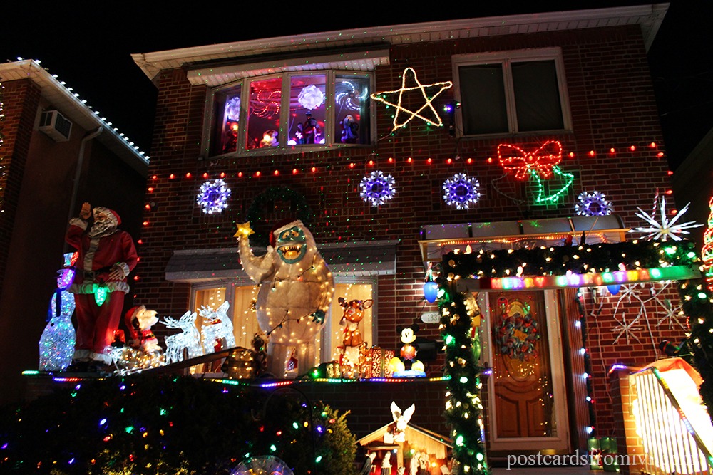 Dyker Heights Christmas lights tour in New York