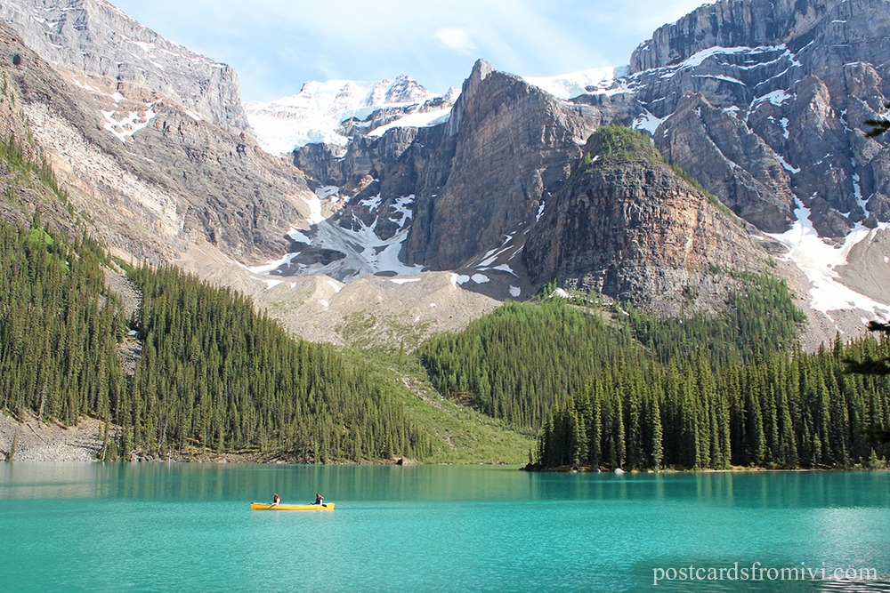 Road Trip por el Parque Nacional Banff y Jasper en Canadá Moraine Lake