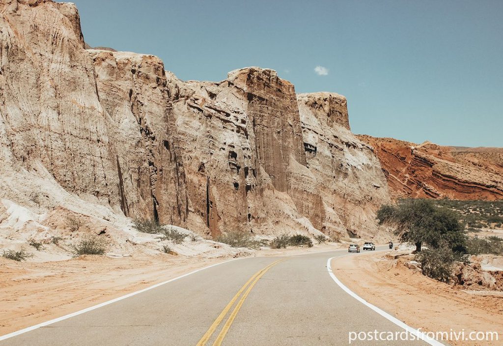 Ruta de Salta a Cafayate por la Quebrada de las Conchas