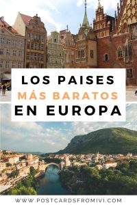 Los destinos más baratos de Europa