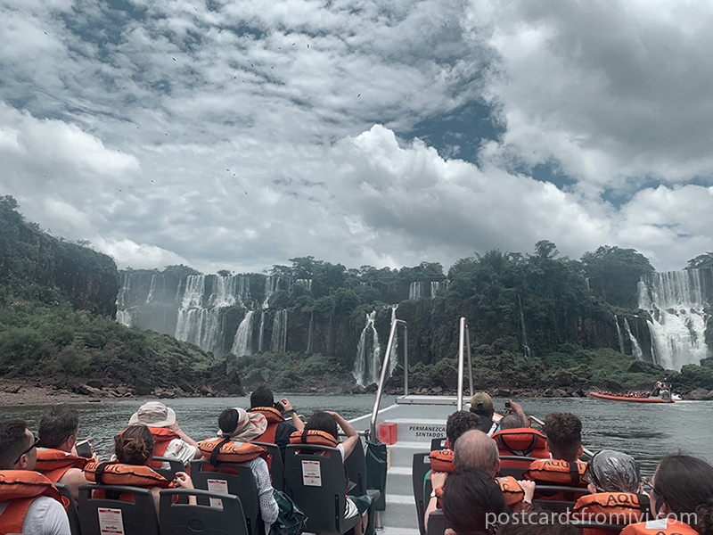 Excursión en gomón por las Cataratas del Iguazú