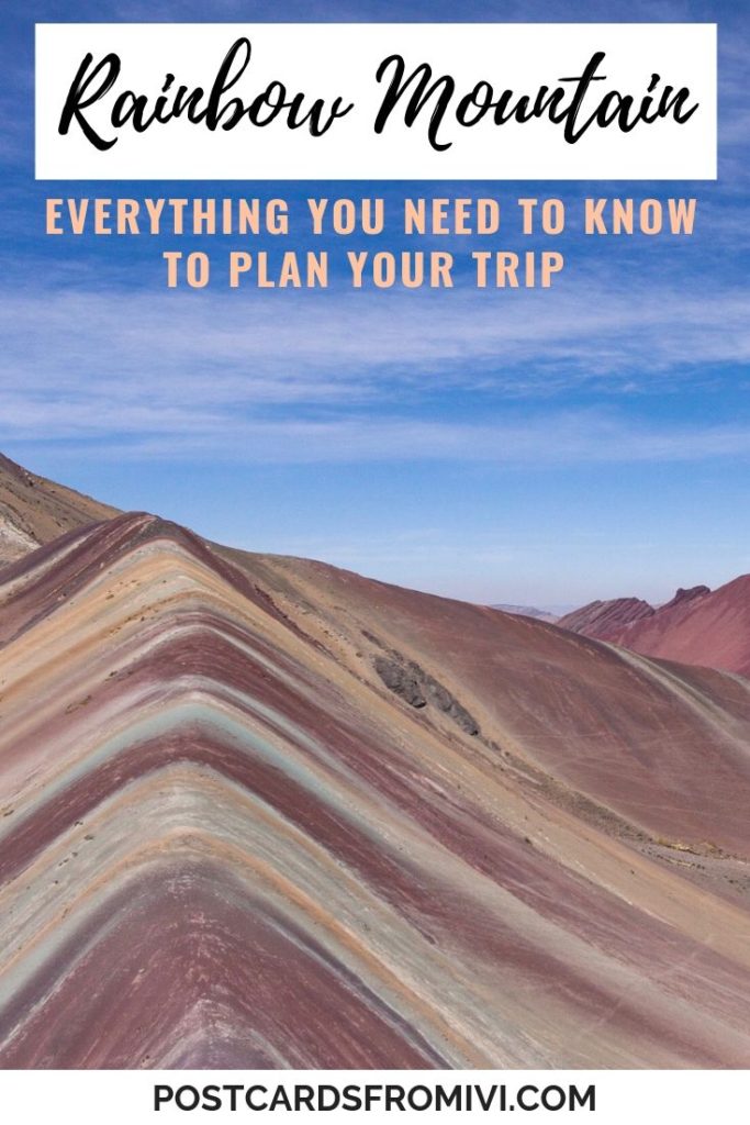 Rainbow Mountain tour from Cusco