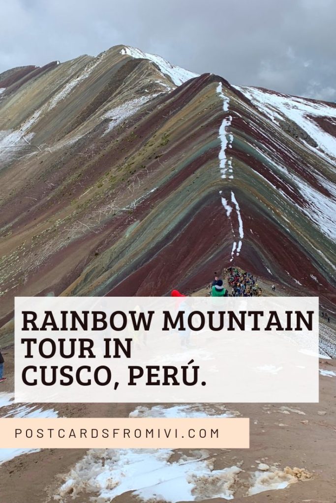 Rainbow Mountain tour from Cusco