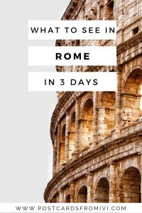 Rome in 3 days