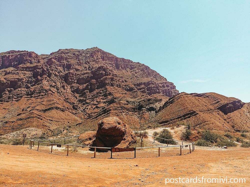 Ruta de Salta a Cafayate por la Quebrada de las Conchas