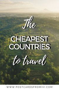 25 cheapest countries to visit in 2023
