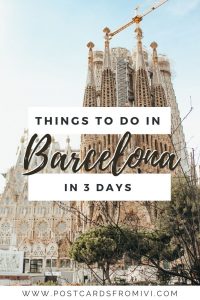  What to see in Barcelona in 3 days