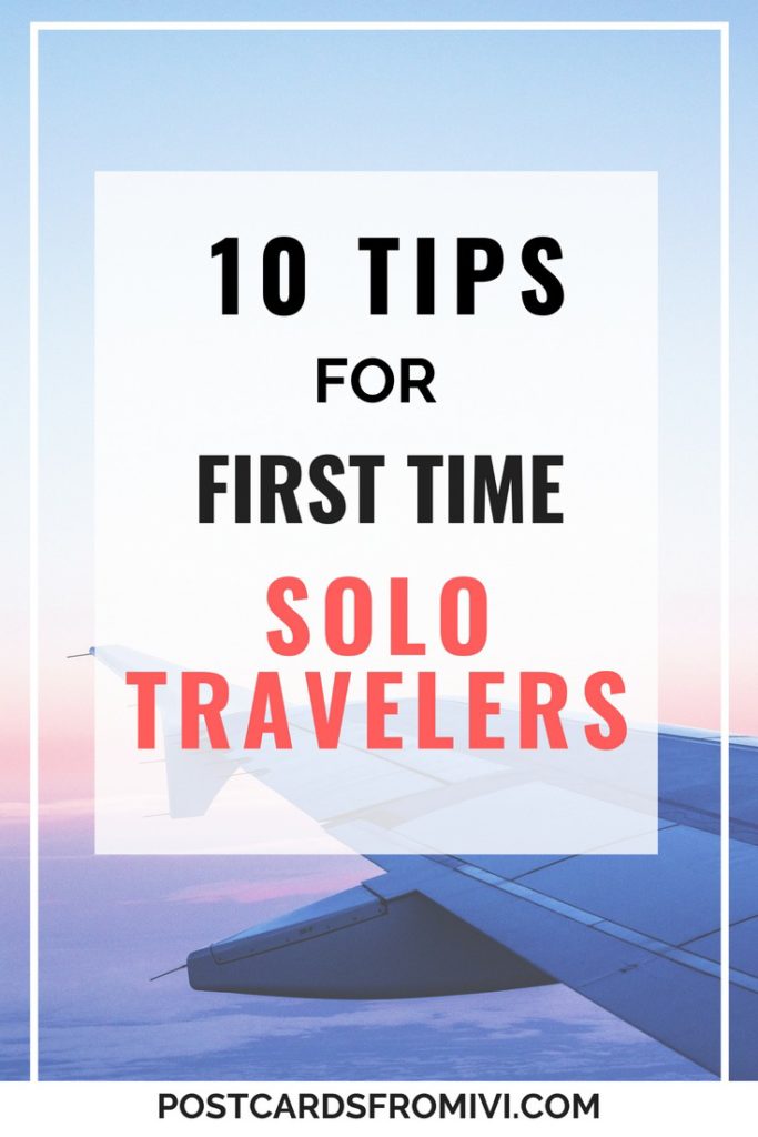 10 Tips for women traveling alone for the first time
