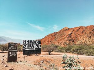 Puente Relatos Salvajes en Ruta de Salta a Cafayate