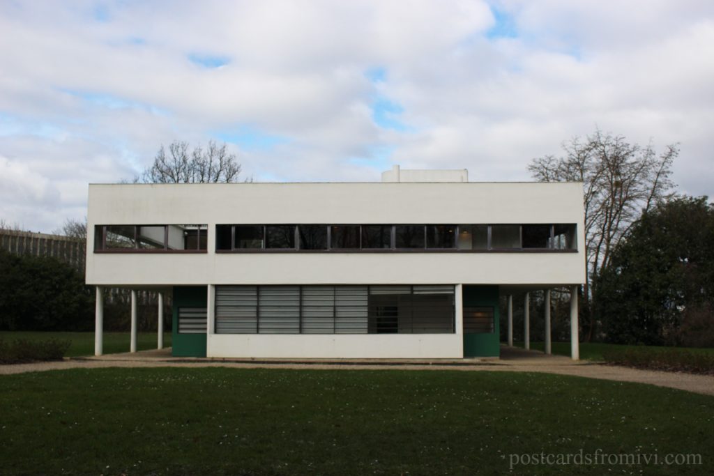 Visitando la Villa Savoye en Poissy desde París