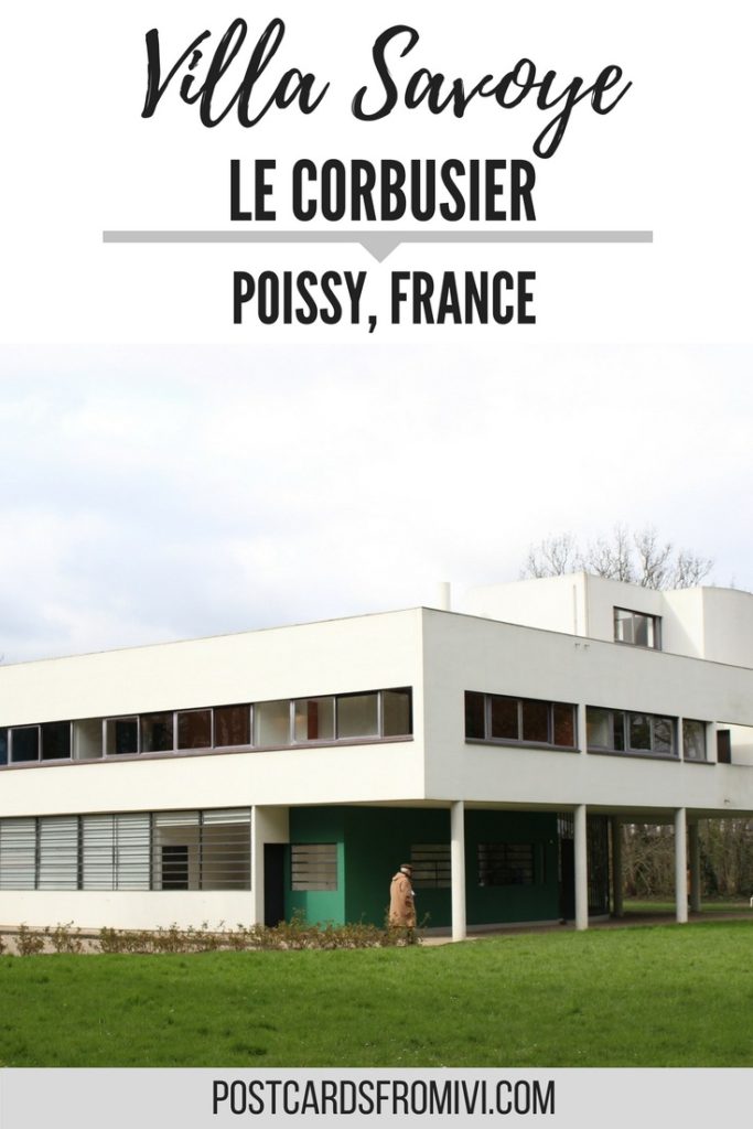 Visiting Villa Savoye from Paris