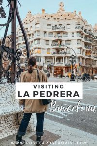 Visiting La Pedrera in Barcelona