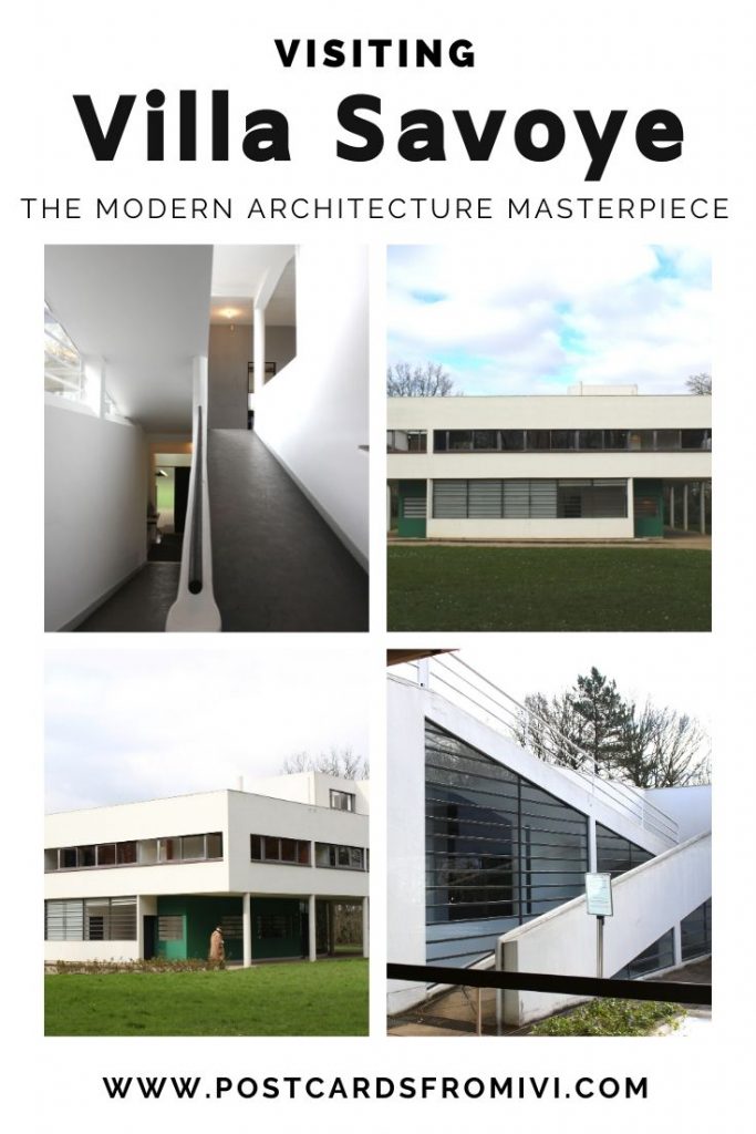 Visiting Villa Savoye from Paris