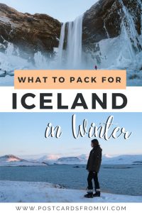 Iceland winter packing list