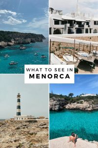 What to see in Menorca in 3 days