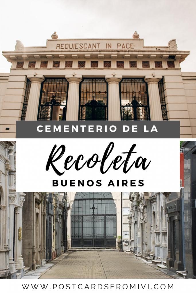 Visitando el Cementerio de la Recoleta, las tumbas más famosas de Buenos Aires