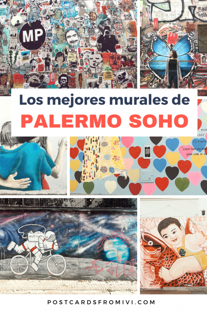 Los mejores murales de Palermo Soho con mapa