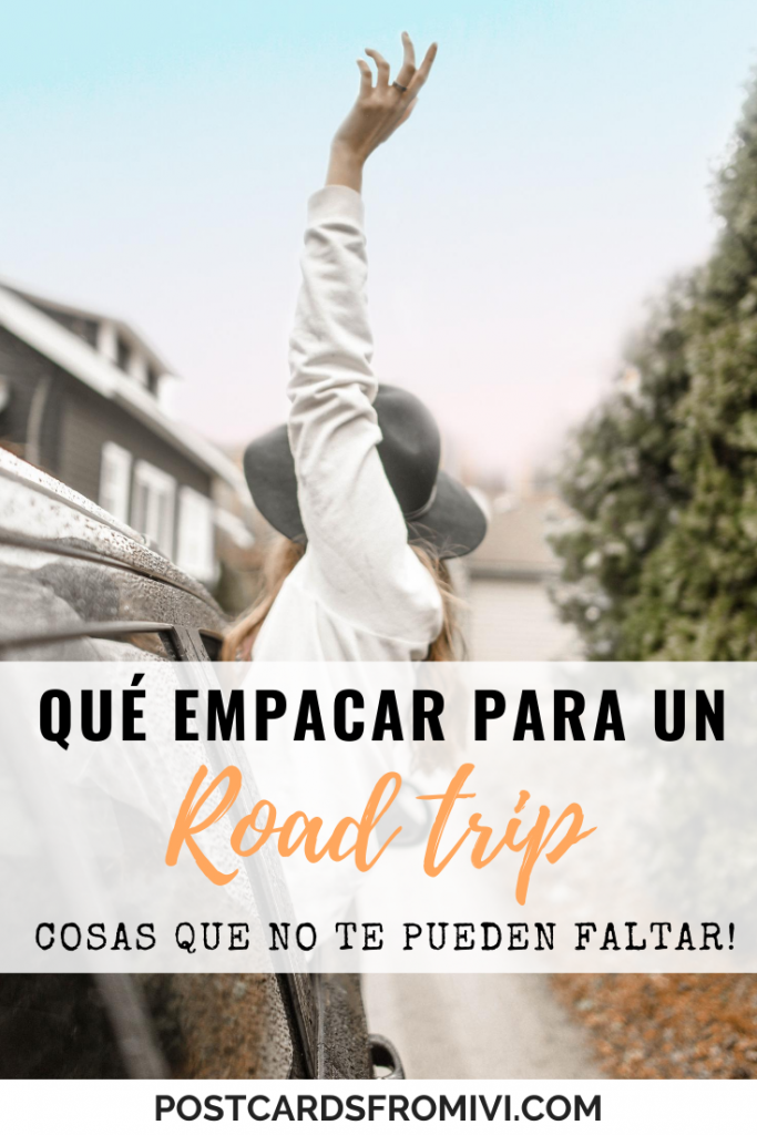 Qué llevar en un viaje en auto, todo lo que no te puede faltar