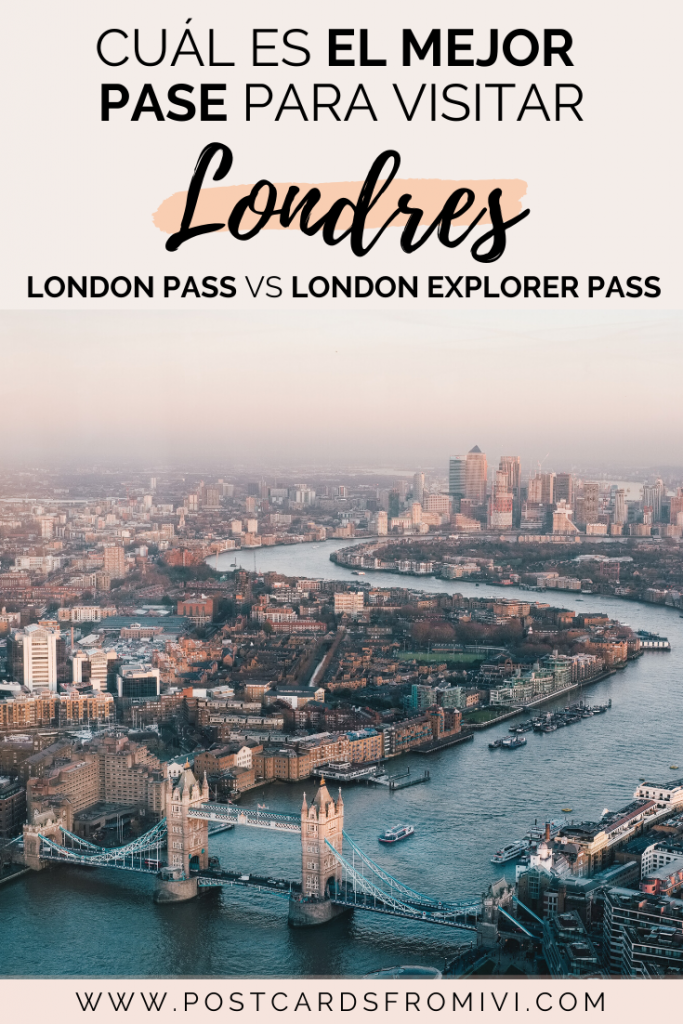 Conviene el London Pass o London Explorer Pass? Comparativa
